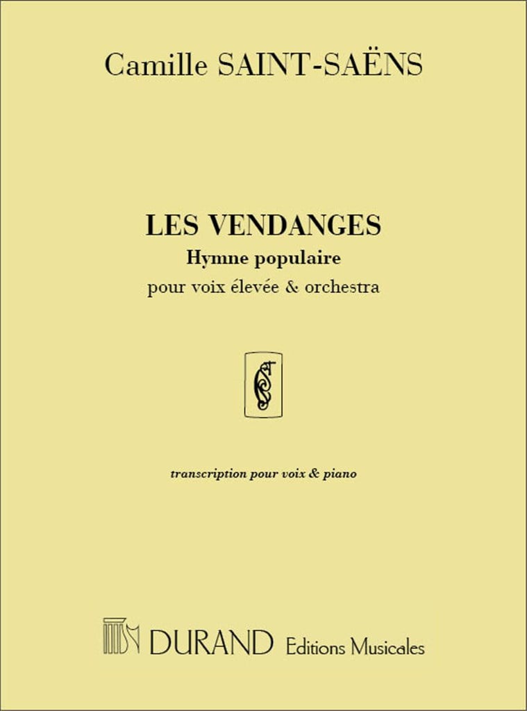 Les Vendanges Cht-Piano